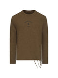 Khaki Crew Neck Sweater 1