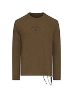 Khaki Crew Neck Sweater 1