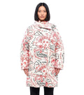 Multicolor Graphic Mock Collar Jacket 1