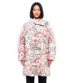 Multicolor Graphic Mock Collar Jacket 1