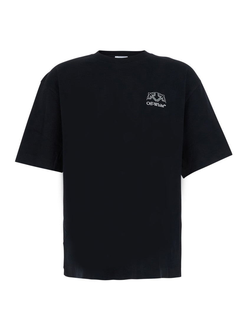 Black Crew Neck T-Shirt 1