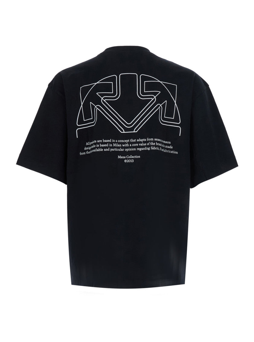 Black Crew Neck T-Shirt 2