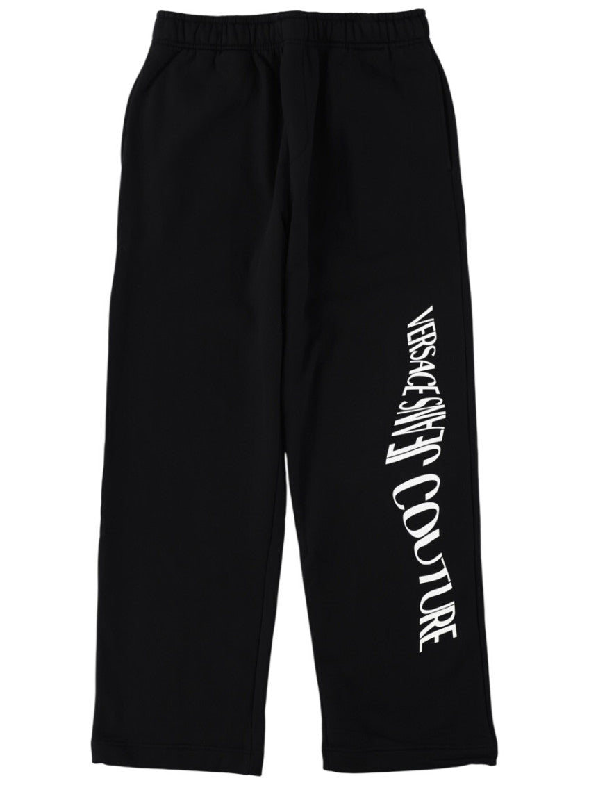 Black Logo Track Pants 1