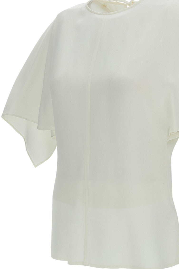 White Crew Neck Top 2