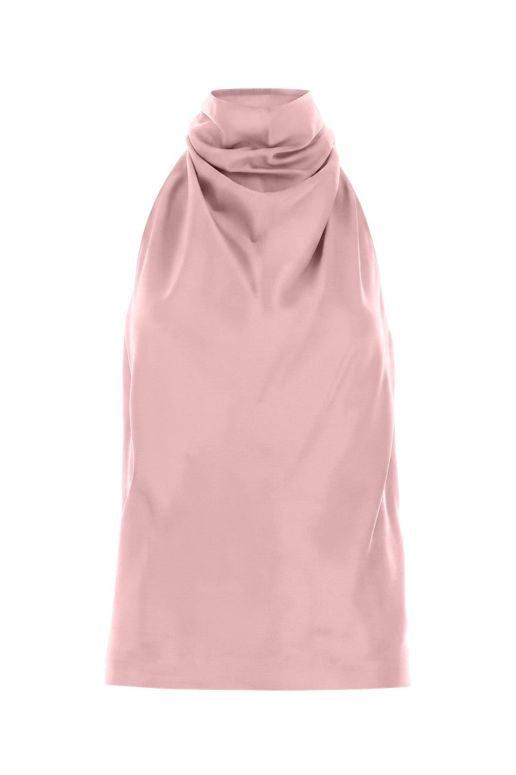 Pink Halter Neck Top 1