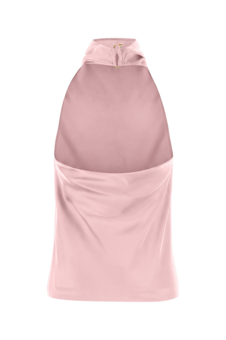 Pink Halter Neck Top 2