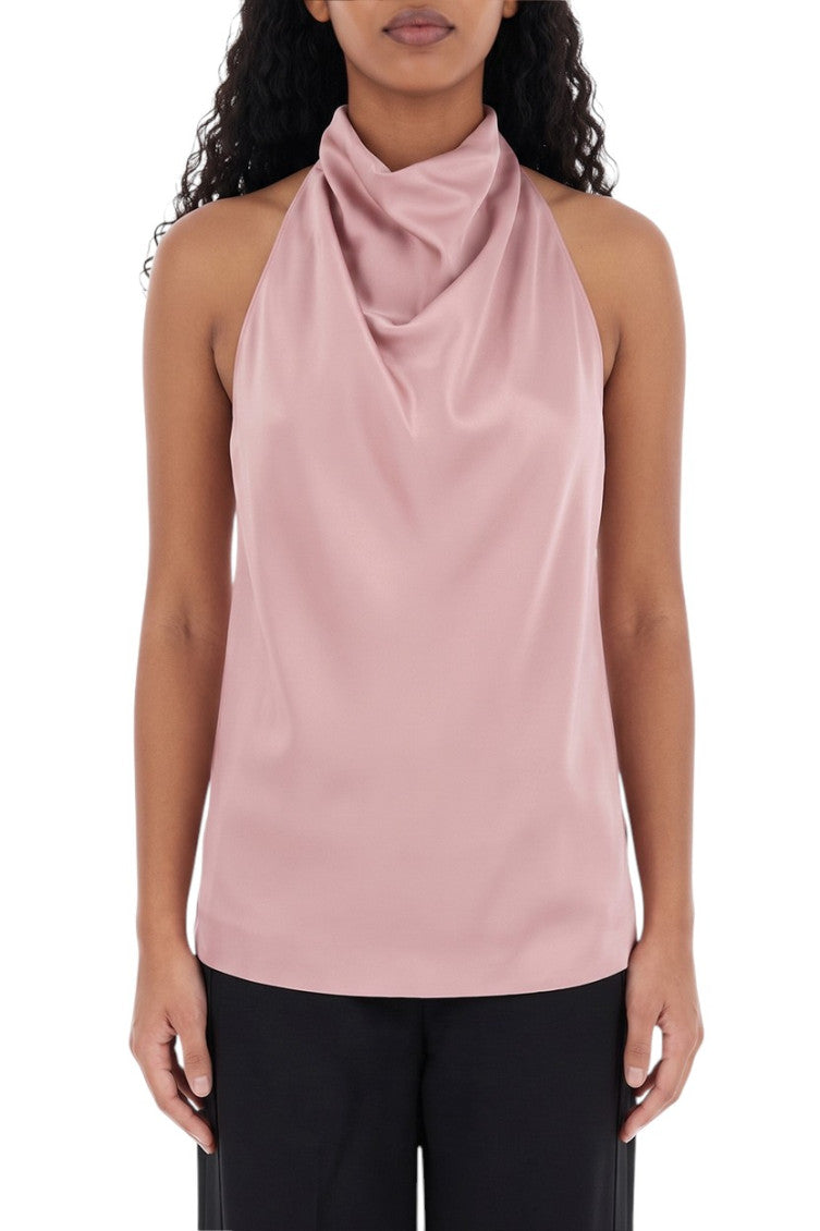 Pink Halter Neck Top 3