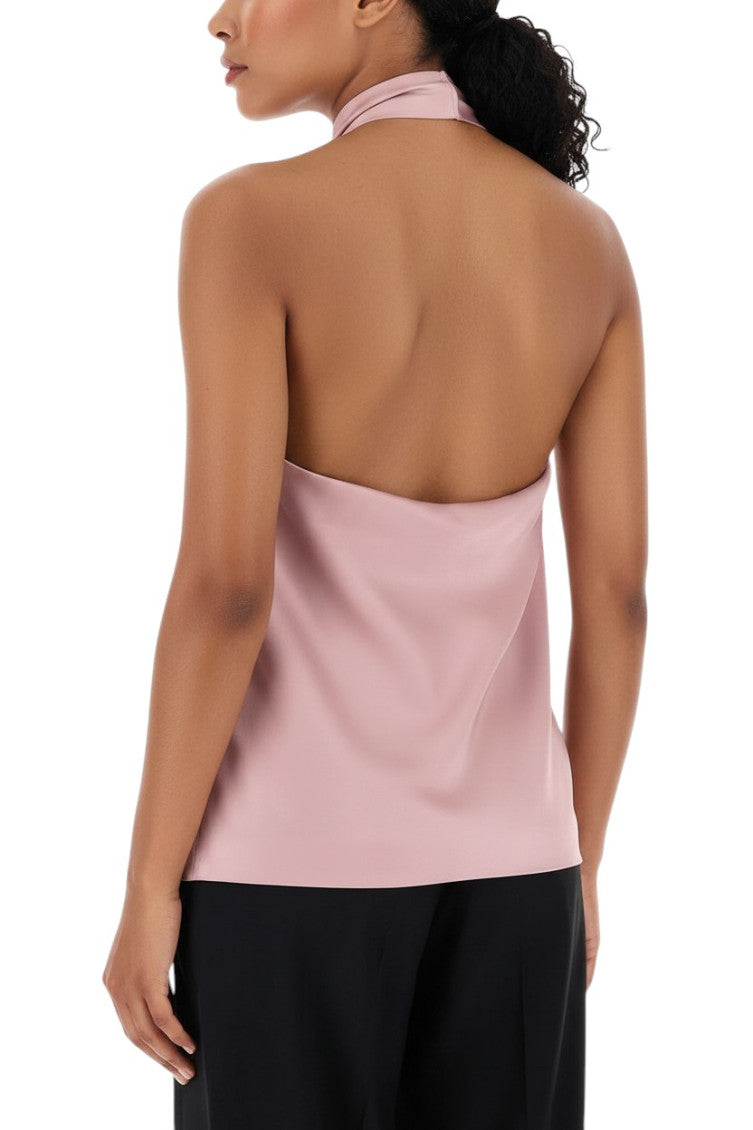 Pink Halter Neck Top 4