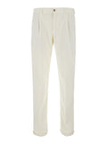 White Slim Chino Pants 1