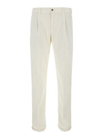 White Slim Chino Pants 1