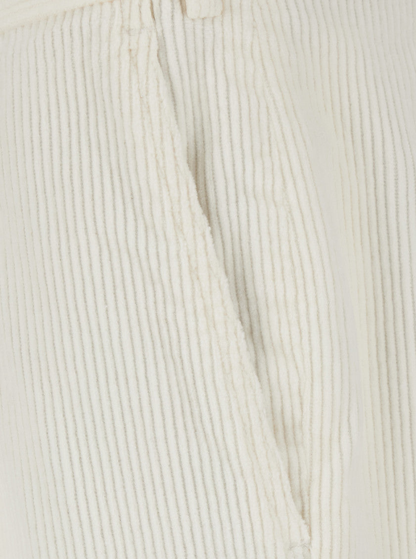 White Slim Chino Pants 3