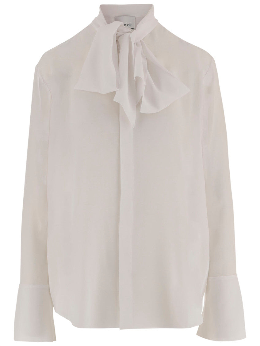 Off White Solid Shirt 1