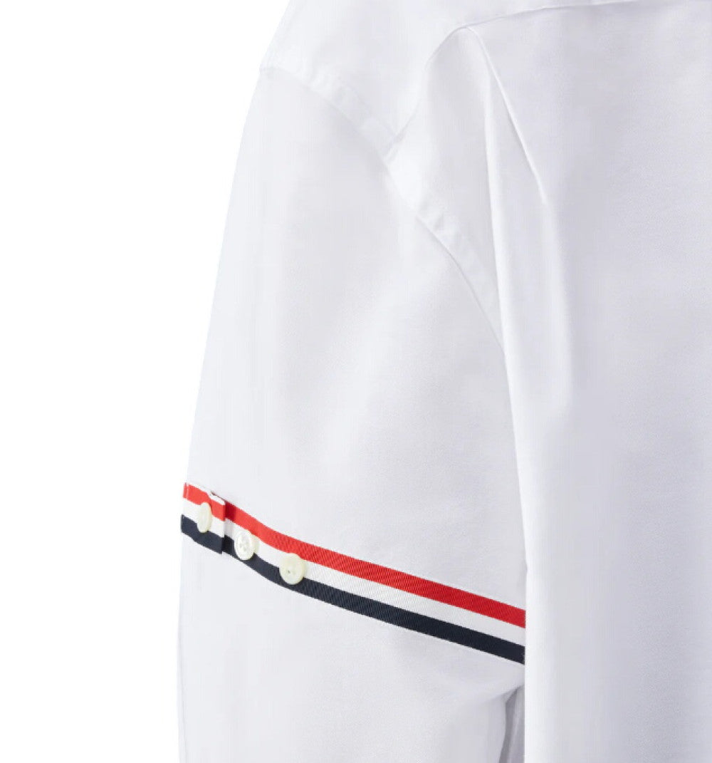 White Oversized Solid Shirt 4