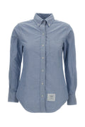 Blue Slim Logo Shirt 1