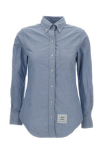 Blue Slim Logo Shirt 1