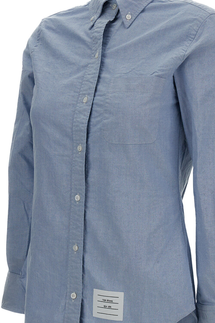 Blue Slim Logo Shirt 3
