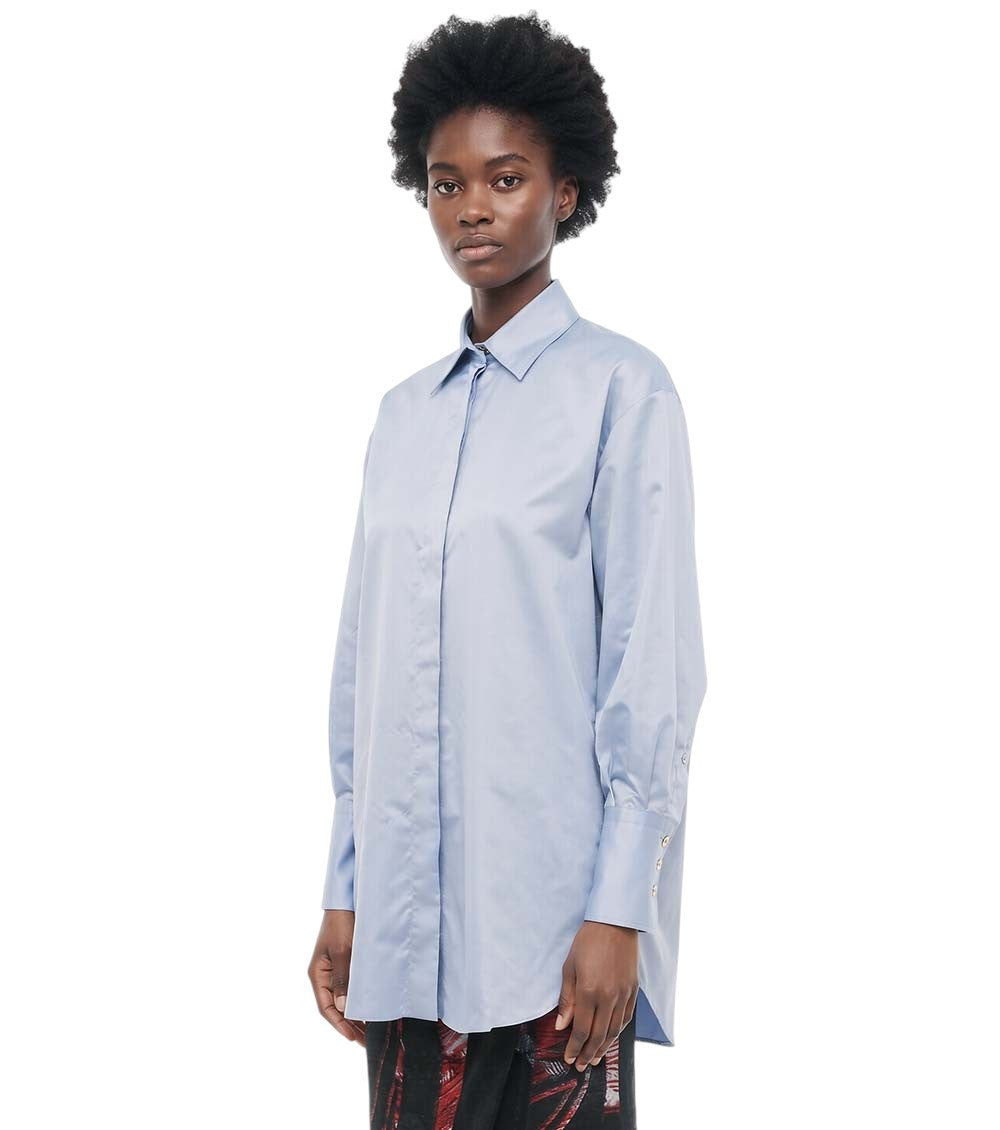 Light Blue Solid Shirt 1