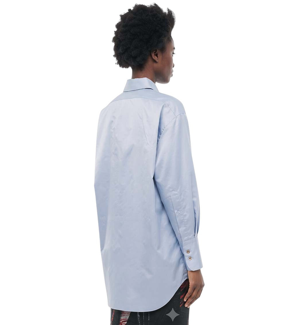 Light Blue Solid Shirt 2