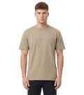 Beige Slim Logo T-Shirt 1