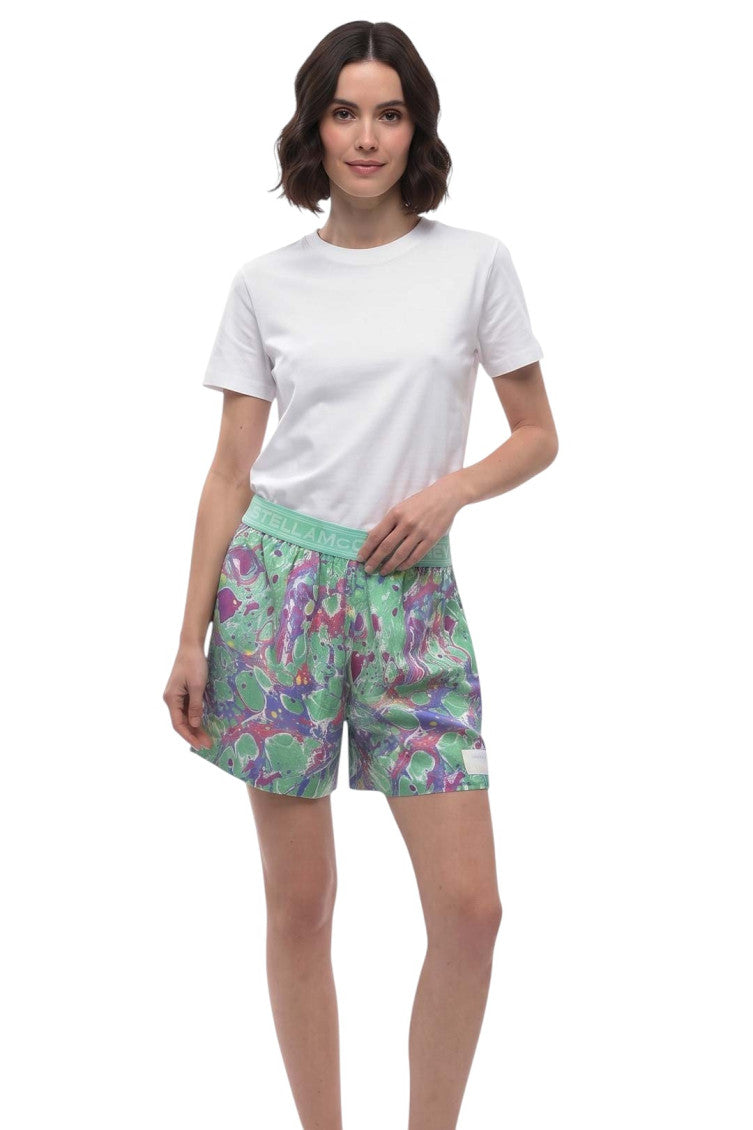 Multicolor Abstract Shorts 4