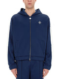 Navy Blue Hood Jacket 1