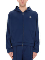 Navy Blue Hood Jacket 1