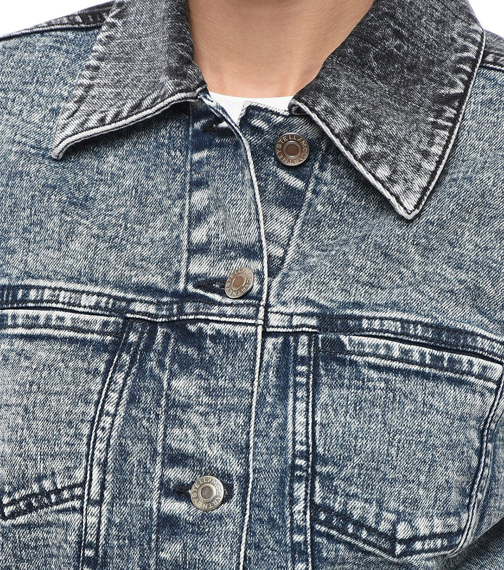 Grey Textured Shirt Collar Jacket 3