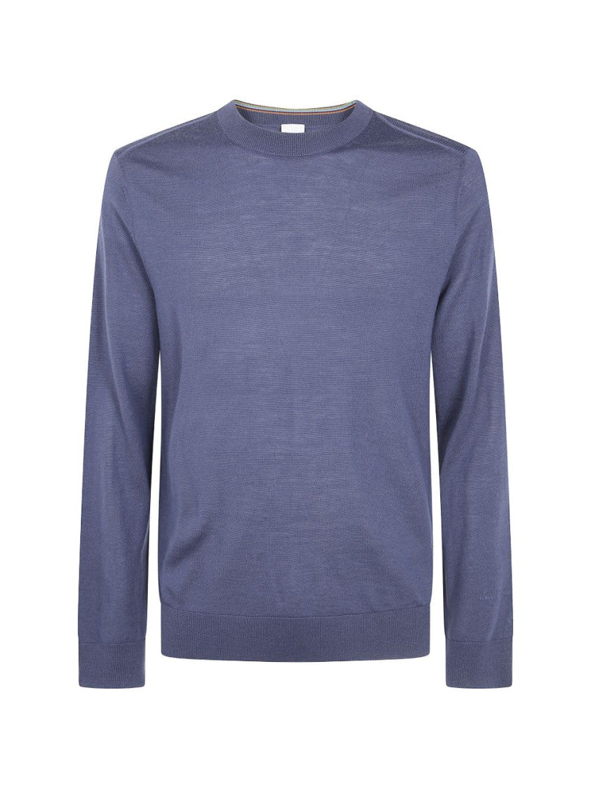Light Blue Knitted Sweater 1
