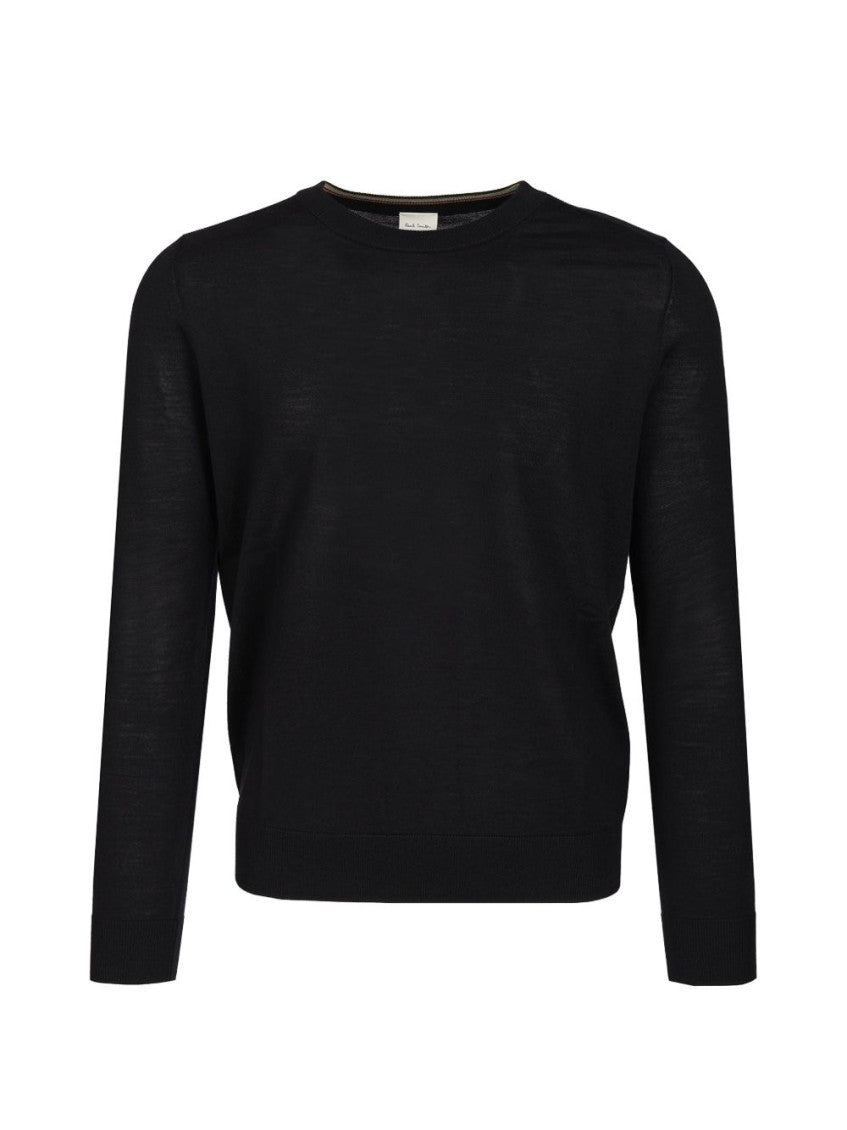 Black Crew Neck Sweater 1