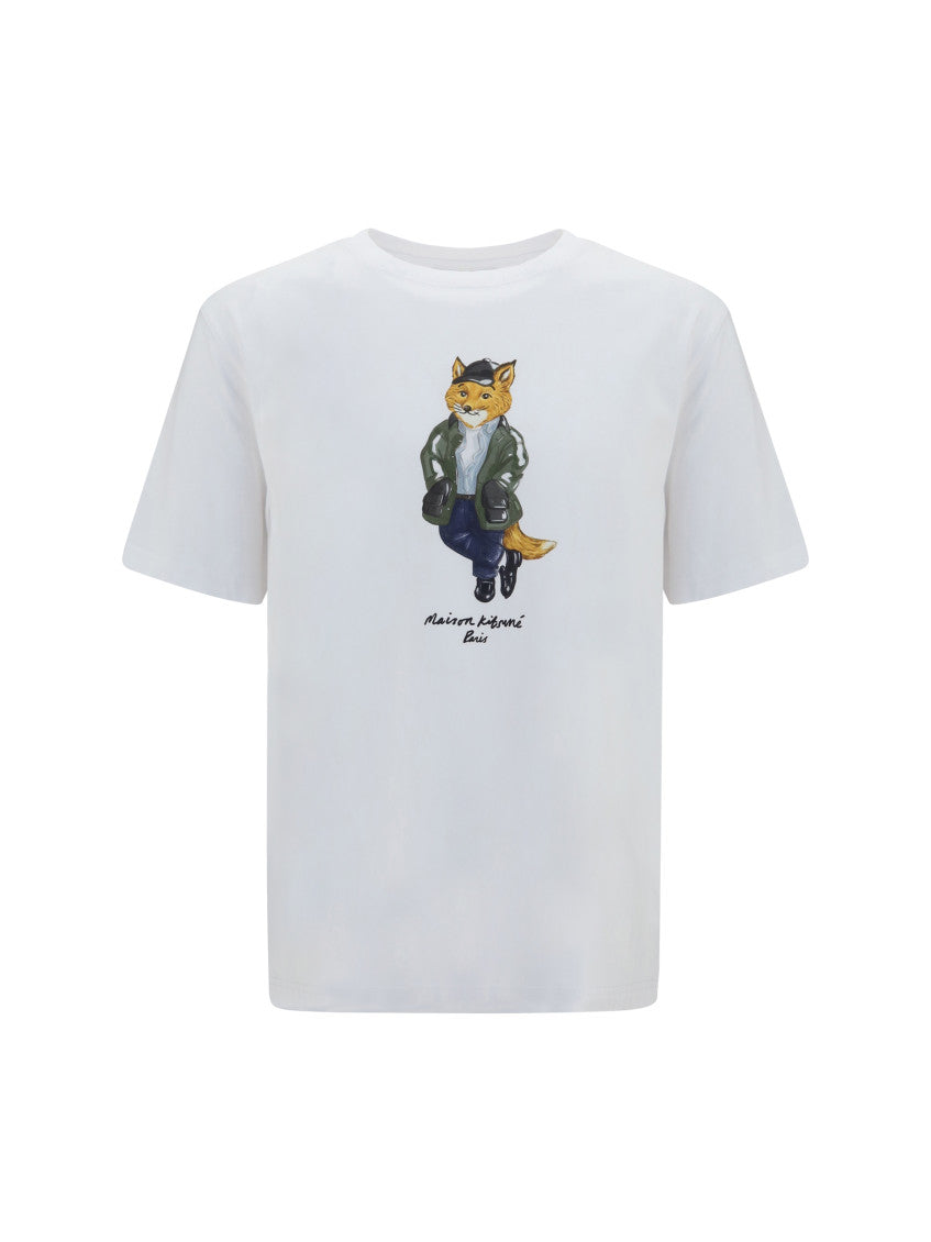 White Crew Neck T-Shirt 1