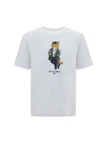 White Crew Neck T-Shirt 1