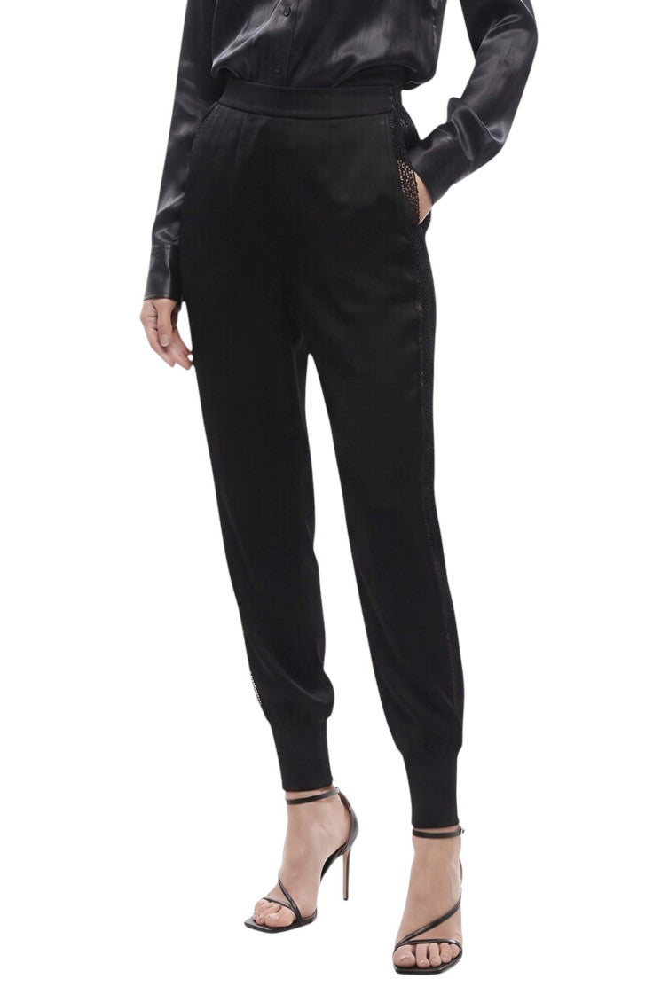 Black Relaxed Joggers Pants 1