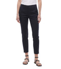 Navy Blue Slim Flat Front Pants 1
