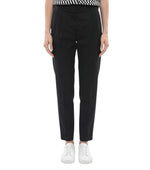 Black Tailored Pleated Pants 1