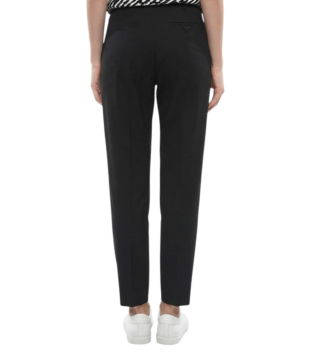 Black Tailored Pleated Pants 2