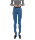 Blue Skinny Elasticated Pants 1