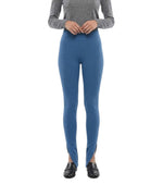 Blue Skinny Elasticated Pants 1