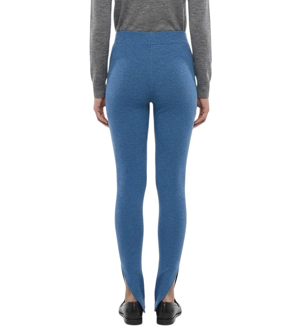 Blue Skinny Elasticated Pants 2