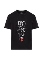 Black Graphic Print T-Shirt 1