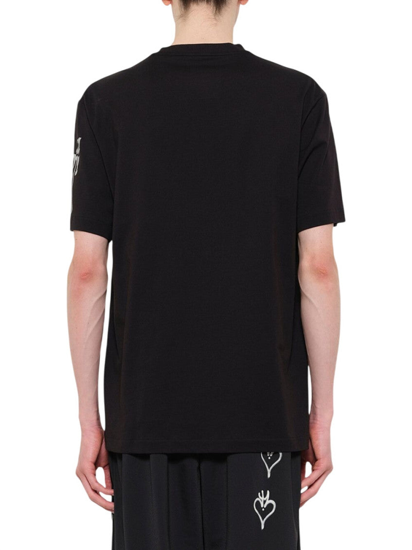 Black Graphic Print T-Shirt 3