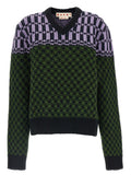 Multicolor V Neck Sweater 1