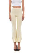 Yellow Skinny Elasticated Pants 1