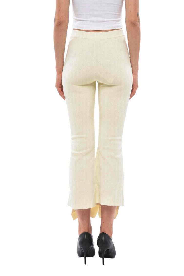 Yellow Skinny Elasticated Pants 2