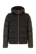 Dark Brown Down Jacket 1