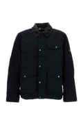 Black Shirt Collar Jacket 1