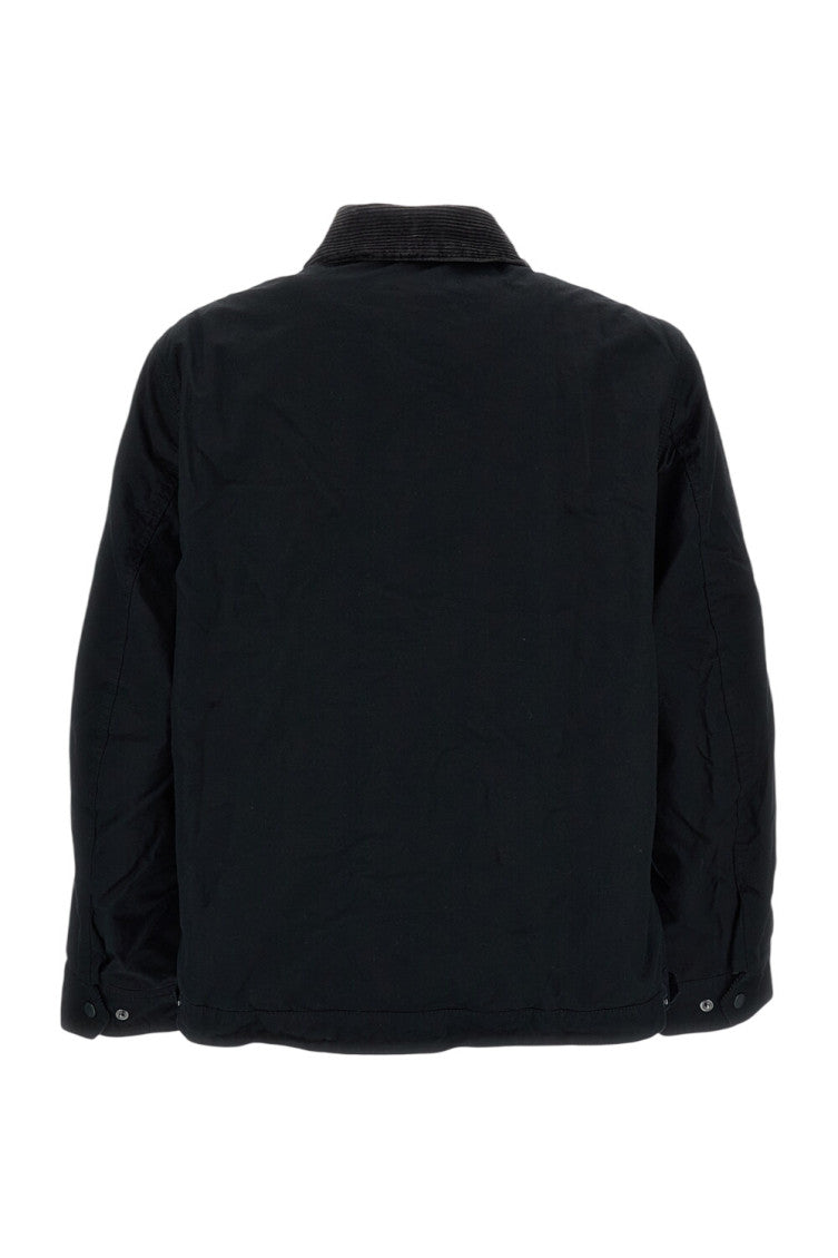 Black Shirt Collar Jacket 2