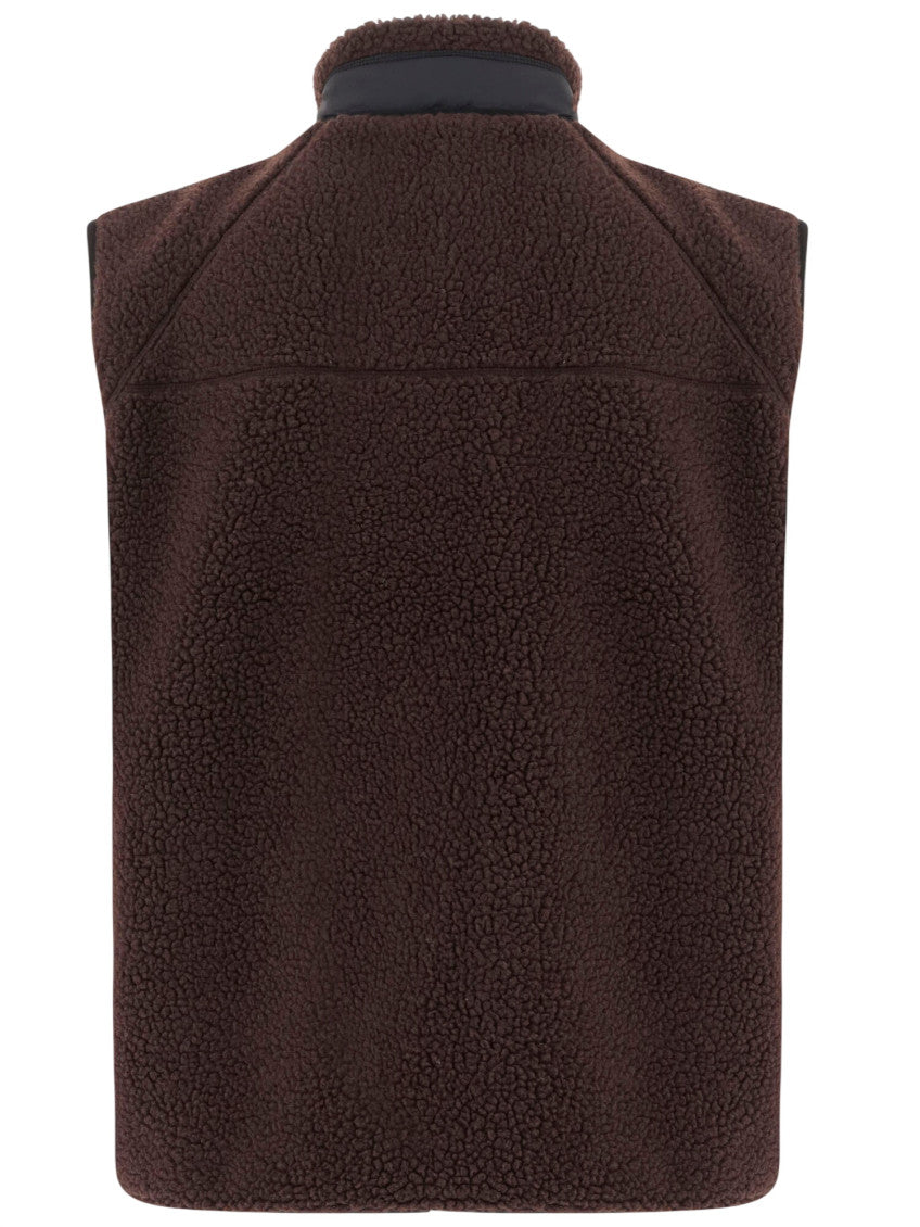 Brown Zip Up Fleece Jacket 2