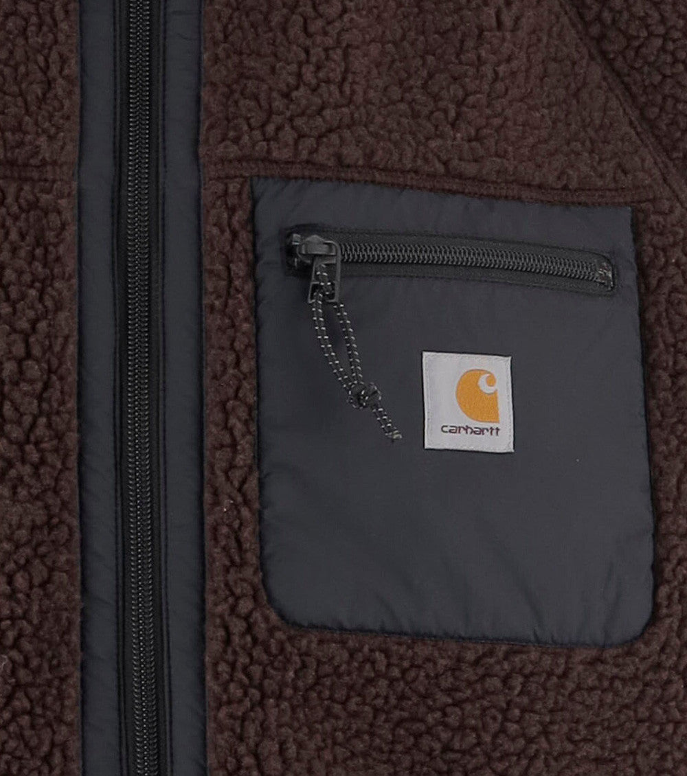 Brown Zip Up Fleece Jacket 3