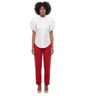 White Regular Solid Shirt 1