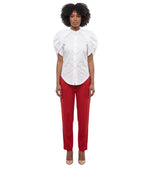 White Regular Solid Shirt 1
